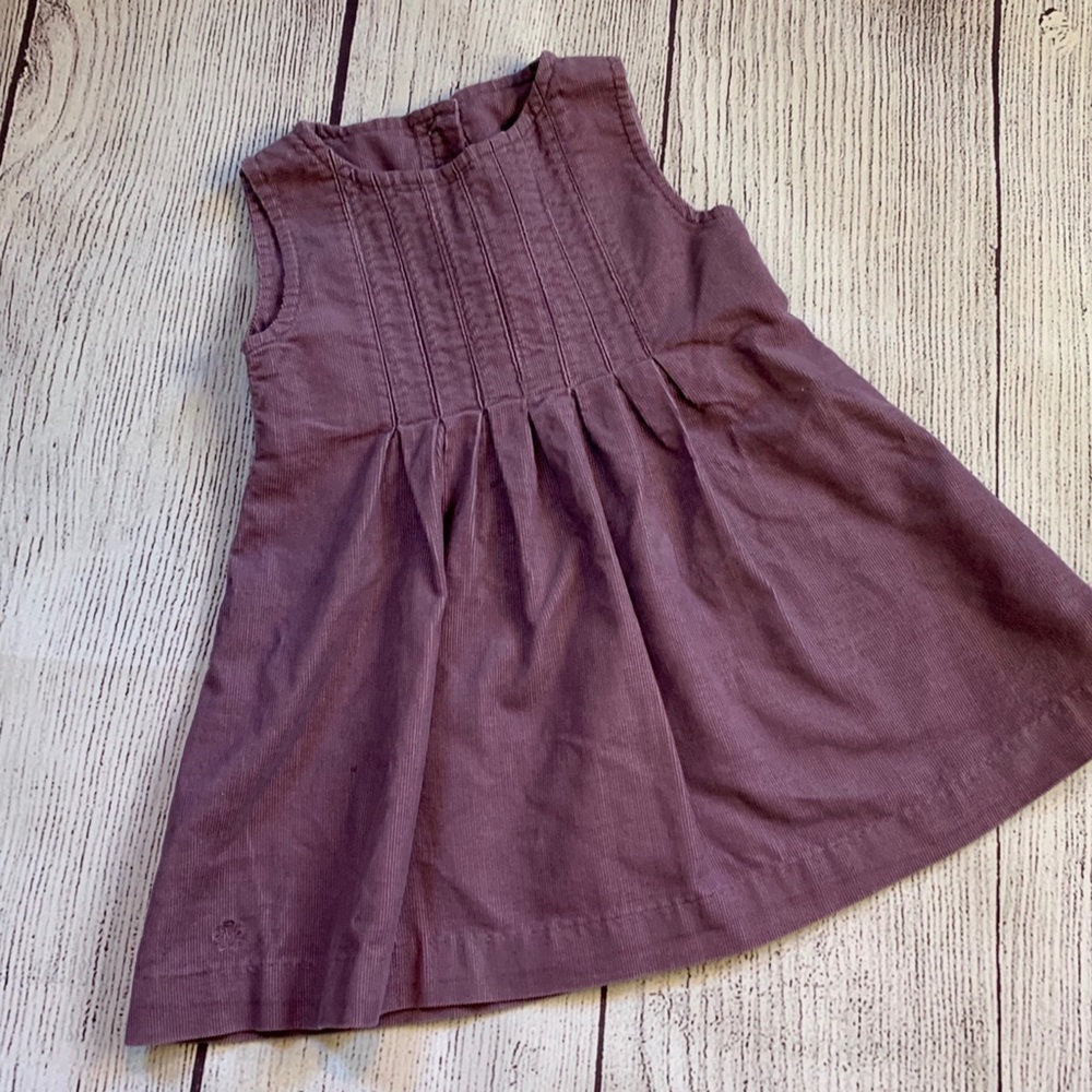 Ralph Lauren Lilac Corduroy Dress Size 6-12 Months